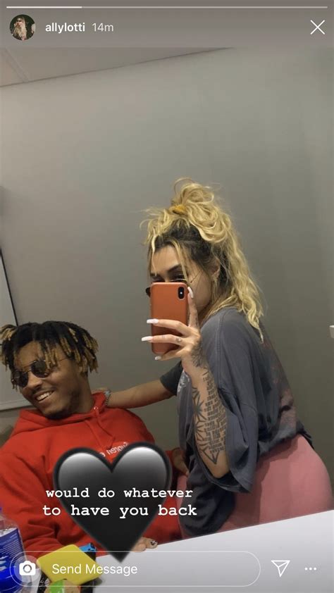 ally lotti and juice wrld leaked|who was juice wrlds girlfriend.